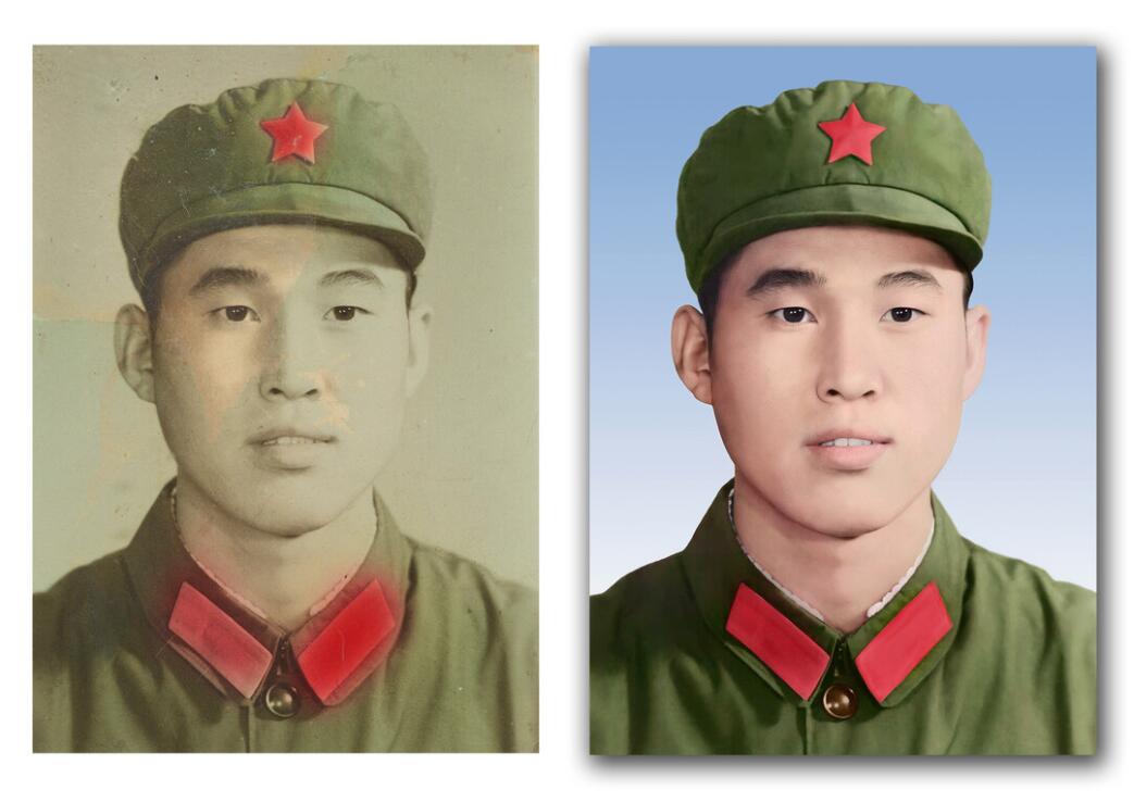南县破损照片修复-18